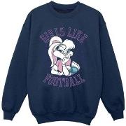 Sweat-shirt enfant Dessins Animés Lola Bunny Girls Like Football