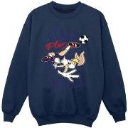 Sweat-shirt enfant Dessins Animés Lola Bunny Girls Play Football