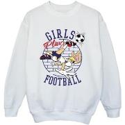 Sweat-shirt enfant Dessins Animés Girls Play Football