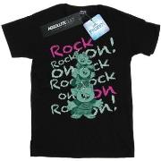 T-shirt enfant Disney Frozen Trolls Rock On