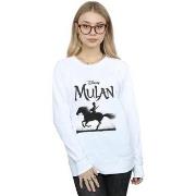 Sweat-shirt Disney Mulan Movie Mono Horse