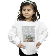 Sweat-shirt enfant Disney The Mandalorian The Child Good Side