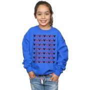 Sweat-shirt enfant Disney Mickey And Minnie Christmas Hearts