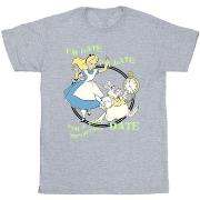 T-shirt Disney Alice In Wonderland I'm Late