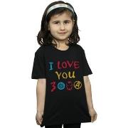 T-shirt enfant Marvel Avengers Endgame I Love You 3000