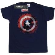 T-shirt Marvel Avengers Captain America Art Shield