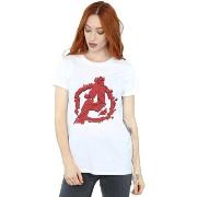 T-shirt Marvel Avengers Endgame Shattered Logo