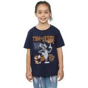 T-shirt enfant Dessins Animés Spinning Basketball