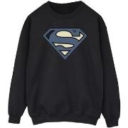 Sweat-shirt Dc Comics Superman Indigo Blue Logo