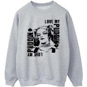 Sweat-shirt Dc Comics Suicide Squad Love Puddin