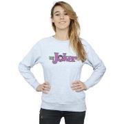 Sweat-shirt Dc Comics The Joker Crackle Logo