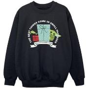 Sweat-shirt enfant Disney The Mandalorian Galaxy's Greetings