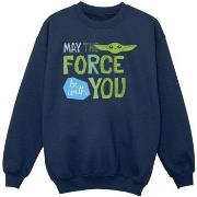 Sweat-shirt enfant Disney The Mandalorian May The Force Be With You