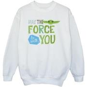 Sweat-shirt enfant Disney The Mandalorian May The Force Be With You