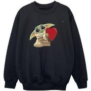 Sweat-shirt enfant Disney The Mandalorian The Kids With Heart