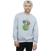 Sweat-shirt Marvel Hulk Flower Fist