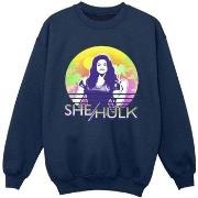 Sweat-shirt enfant Marvel She-Hulk: Attorney At Law Sunset Smile