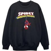 Sweat-shirt enfant Marvel Hanging Upside Down