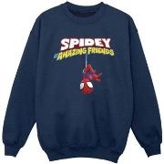 Sweat-shirt enfant Marvel Hanging Upside Down