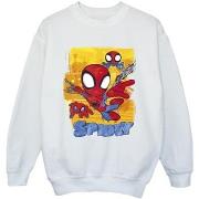 Sweat-shirt enfant Marvel Spidey And His Amazing Friends Flying