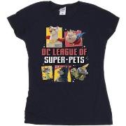 T-shirt Dc Comics DC League Of Super-Pets Profile