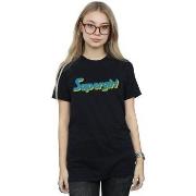 T-shirt Dc Comics Supergirl Crackle Logo