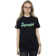 T-shirt Dc Comics Supergirl Text Logo