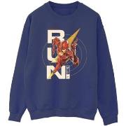 Sweat-shirt Dc Comics The Flash Run