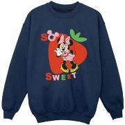 Sweat-shirt enfant Disney Minnie Mouse So Sweet Strawberry