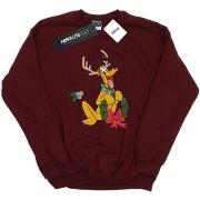 Sweat-shirt Disney Pluto Christmas Reindeer