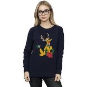 Sweat-shirt Disney Pluto Christmas Reindeer