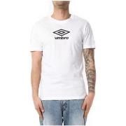 T-shirt Umbro T-shirt de sport homme blanc