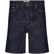 Short Minimum Jeans foncé bermuda