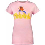 T-shirt Worn Animal Drummer