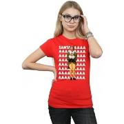 T-shirt Elf Buddy Santa Scream