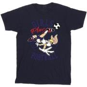 T-shirt enfant Dessins Animés Lola Bunny Girls Play Football