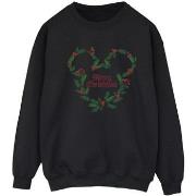 Sweat-shirt Disney Merry Holly