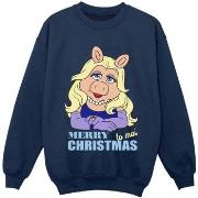Sweat-shirt enfant Disney Muppets Miss Piggy Queen of Holidays