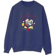 Sweat-shirt Disney Mickey Mouse Mickey Minnie Christmas