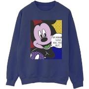 Sweat-shirt Disney Mickey Mouse Oh Minnie Pop Art