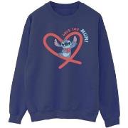 Sweat-shirt Disney Lilo Stitch Love You Mum