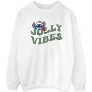 Sweat-shirt Disney Lilo Stitch Jolly Chilling Vibes