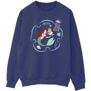 Sweat-shirt Disney The Little Mermaid Reading A Book