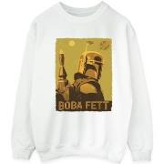 Sweat-shirt Disney The Book Of Boba Fett Planetary Stare