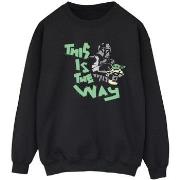 Sweat-shirt Disney The Mandalorian This Is The Way