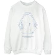 Sweat-shirt Disney The Mandalorian Outline Helm Diamond