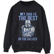 Sweat-shirt Disney Mandalorian Best Dad