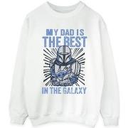 Sweat-shirt Disney Mandalorian Best Dad