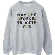 Sweat-shirt Disney The Mandalorian May The Force Be With You