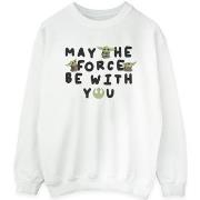 Sweat-shirt Disney The Mandalorian May The Force Be With You